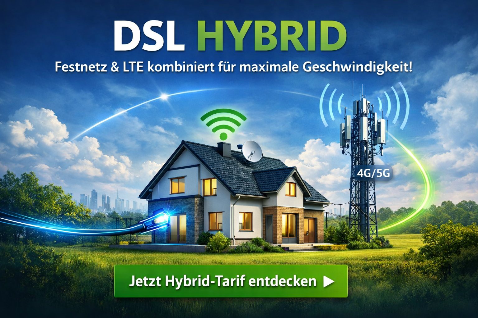 DSL Hybrid – Festnetz & LTE kombiniert