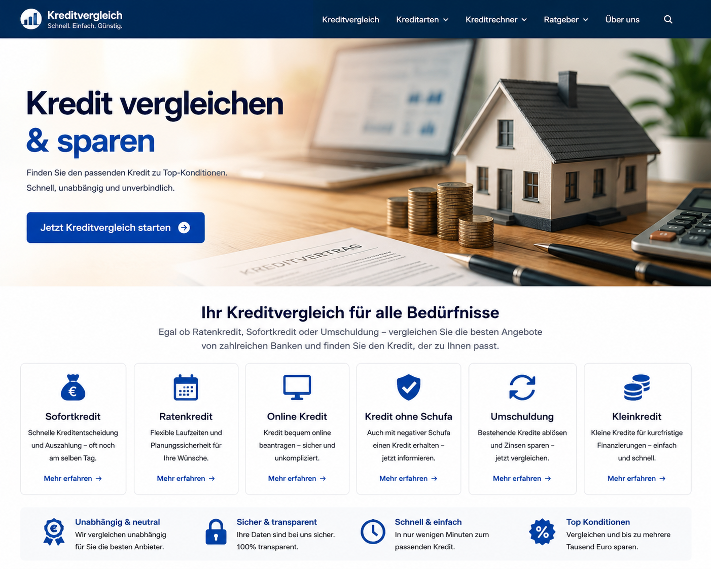 Kredit Cluster 2026 Übersicht